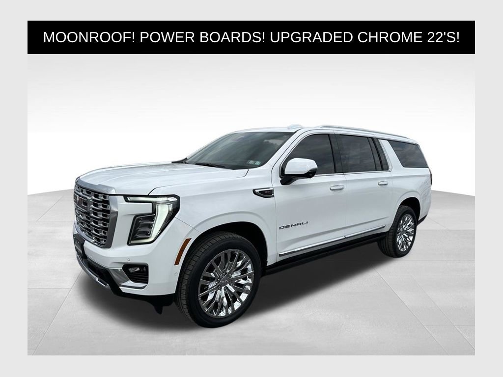 Used 2025 GMC Yukon XL Denali w/ Sun & Power Step Package image 1