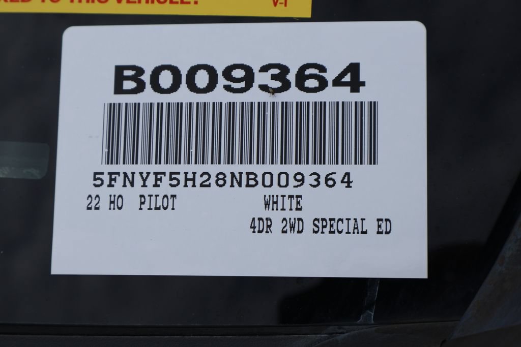 Used 2022 Honda Pilot Special Edition image 7