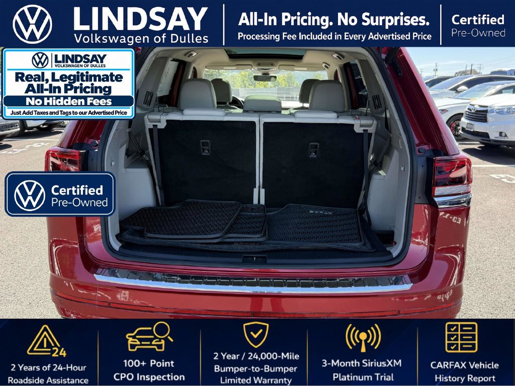 Used 2024 Volkswagen Atlas SEL Premium R-Line AWD/4WD image 16