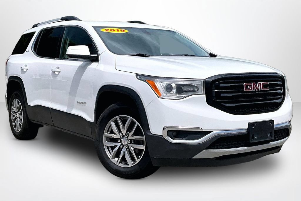 Used 2019 GMC Acadia SLE w/ LPO, Black Accent Package AWD/4WD image 3