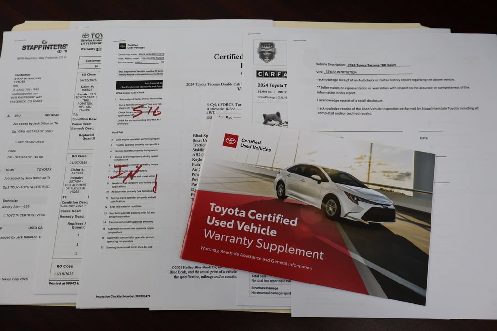 Certified 2024 Toyota Tacoma TRD Sport w/ TRD Sport Upgrade Package AWD/4WD image 38