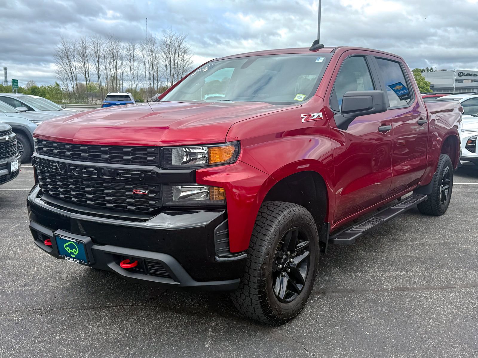 Certified 2021 Chevrolet Silverado 1500 Custom Trail Boss AWD/4WD image 3