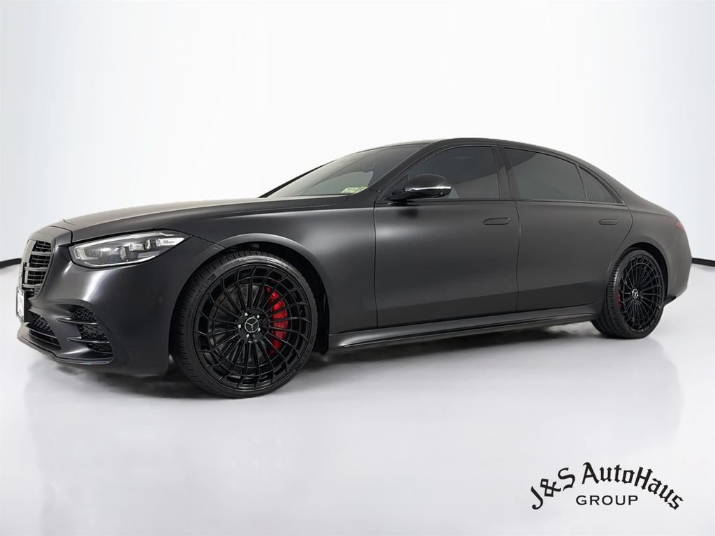 Used 2021 Mercedes-Benz S 580 4MATIC Sedan image 3