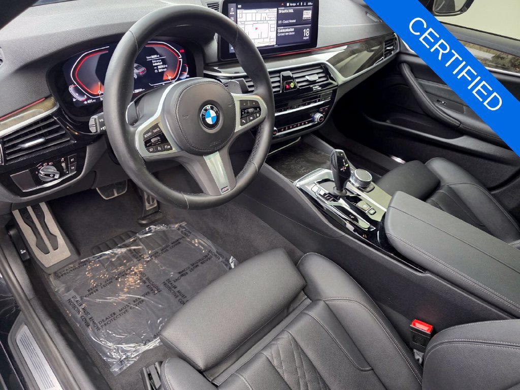 Certified 2023 BMW 540i w/ M Sport Package RWD image 10