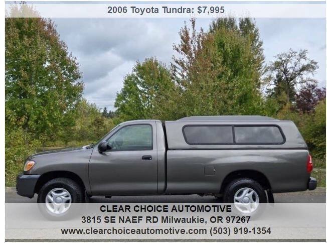 Used 2006 Toyota Tundra 2WD Regular Cab image 4