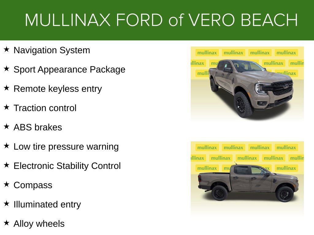 New 2026 Ford Ranger XLT w/ Equipment Group 301A High RWD image 4