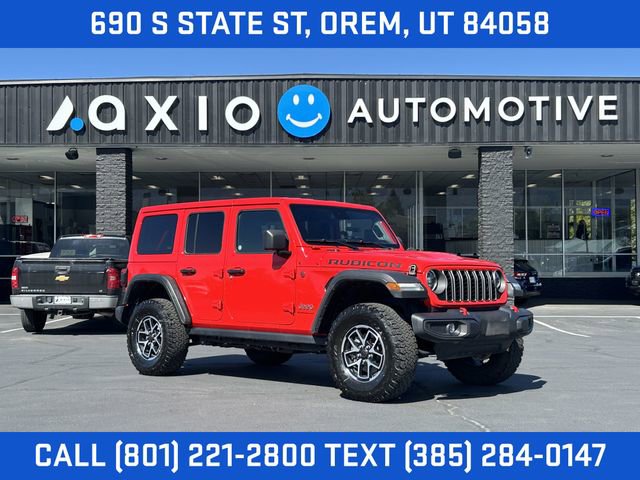 Used 2025 Jeep Wrangler Unlimited Rubicon AWD/4WD image 1