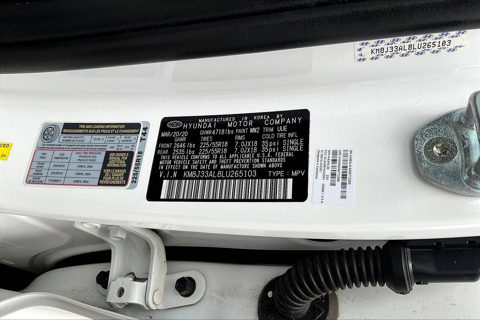 Used 2020 Hyundai Tucson Limited image 19