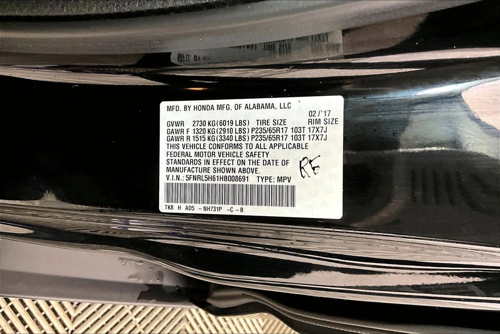 Used 2017 Honda Odyssey EX-L image 31