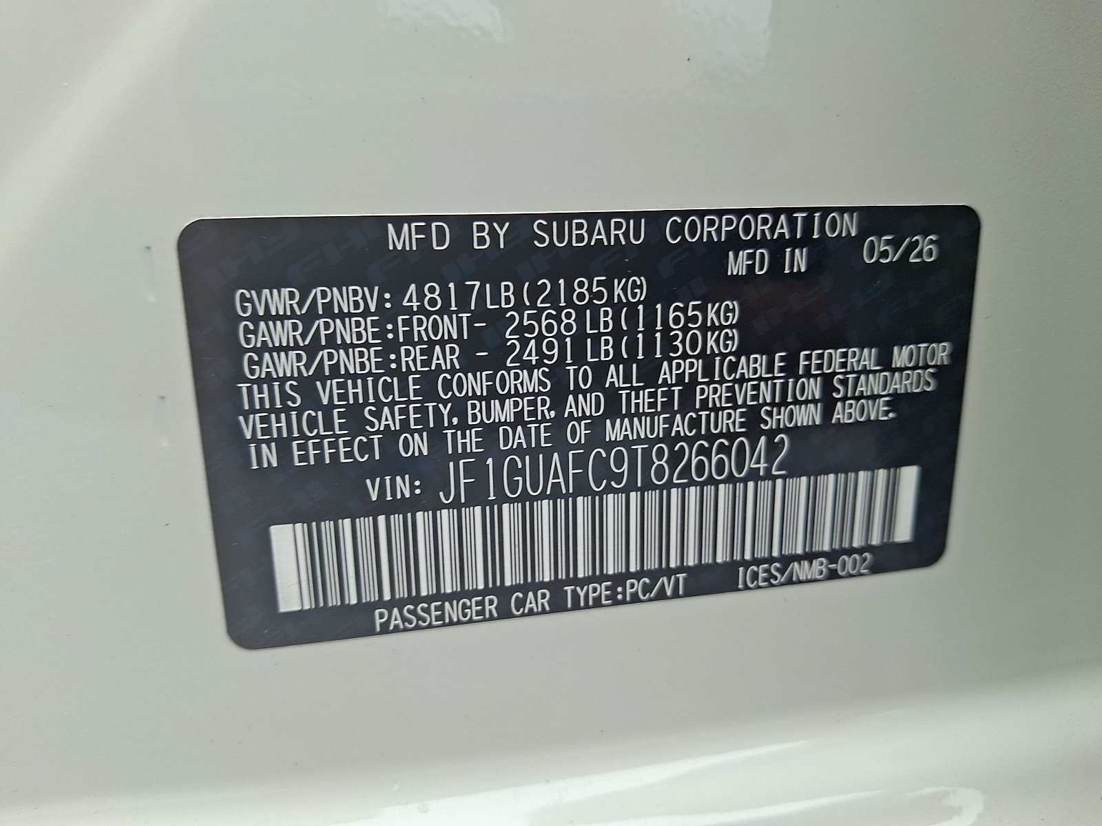 New 2026 Subaru Impreza 2.0i Sport AWD/4WD image 19