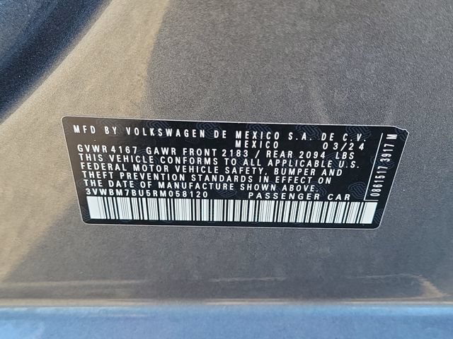 Certified 2024 Volkswagen Jetta Sport FWD image 27
