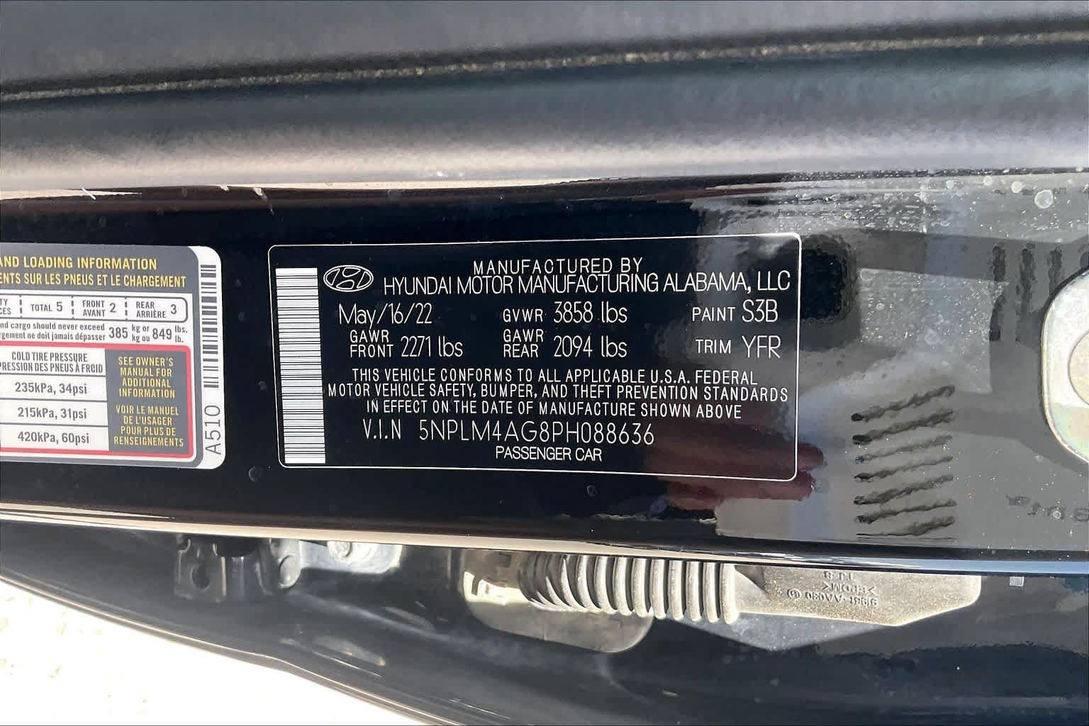 Used 2023 Hyundai Elantra SEL w/ Cargo Package FWD image 34