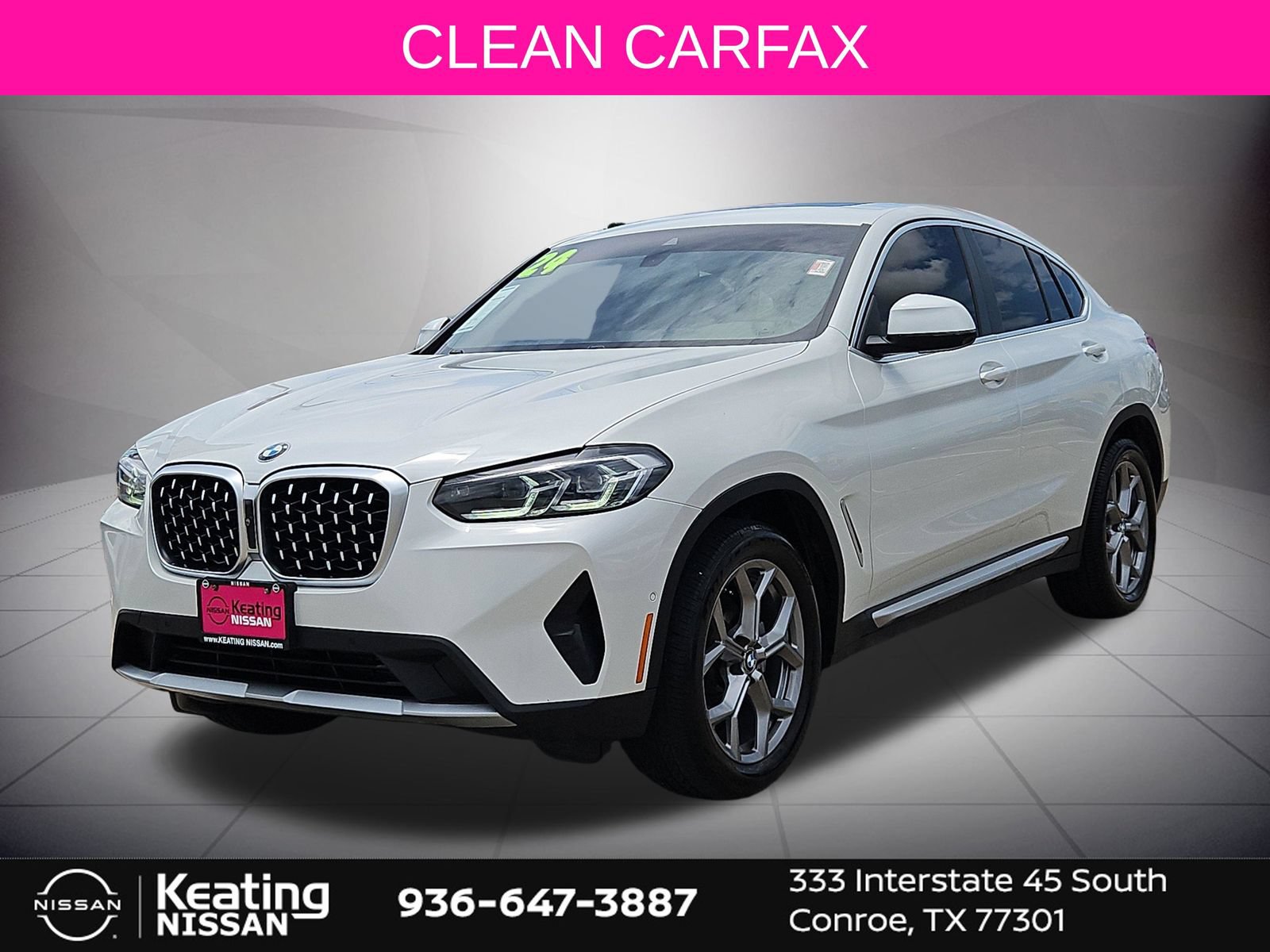 Used 2024 BMW X4 xDrive30i w/ Parking Assistance Package AWD/4WD image 4