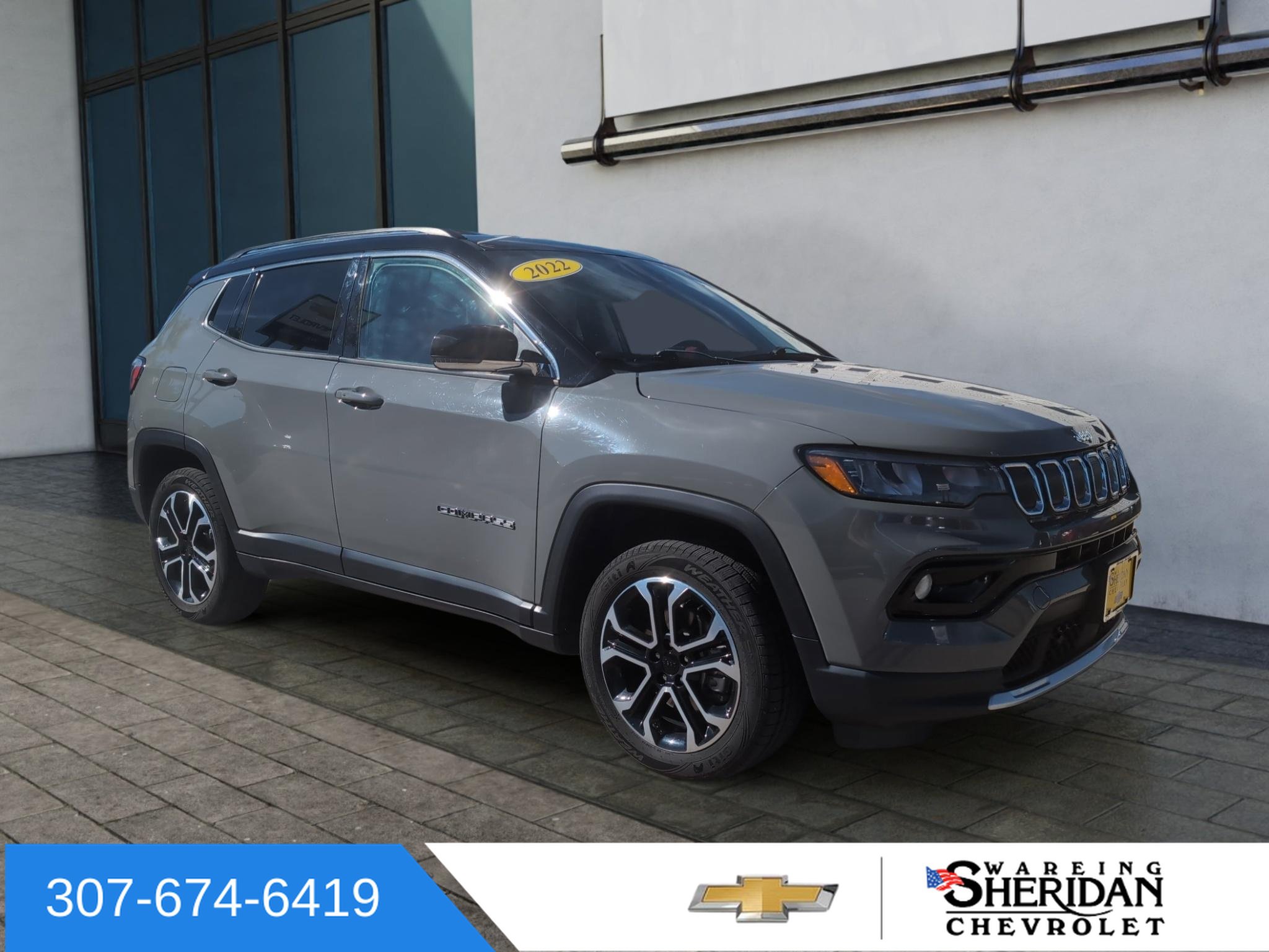 Used 2022 Jeep Compass Limited AWD/4WD image 1