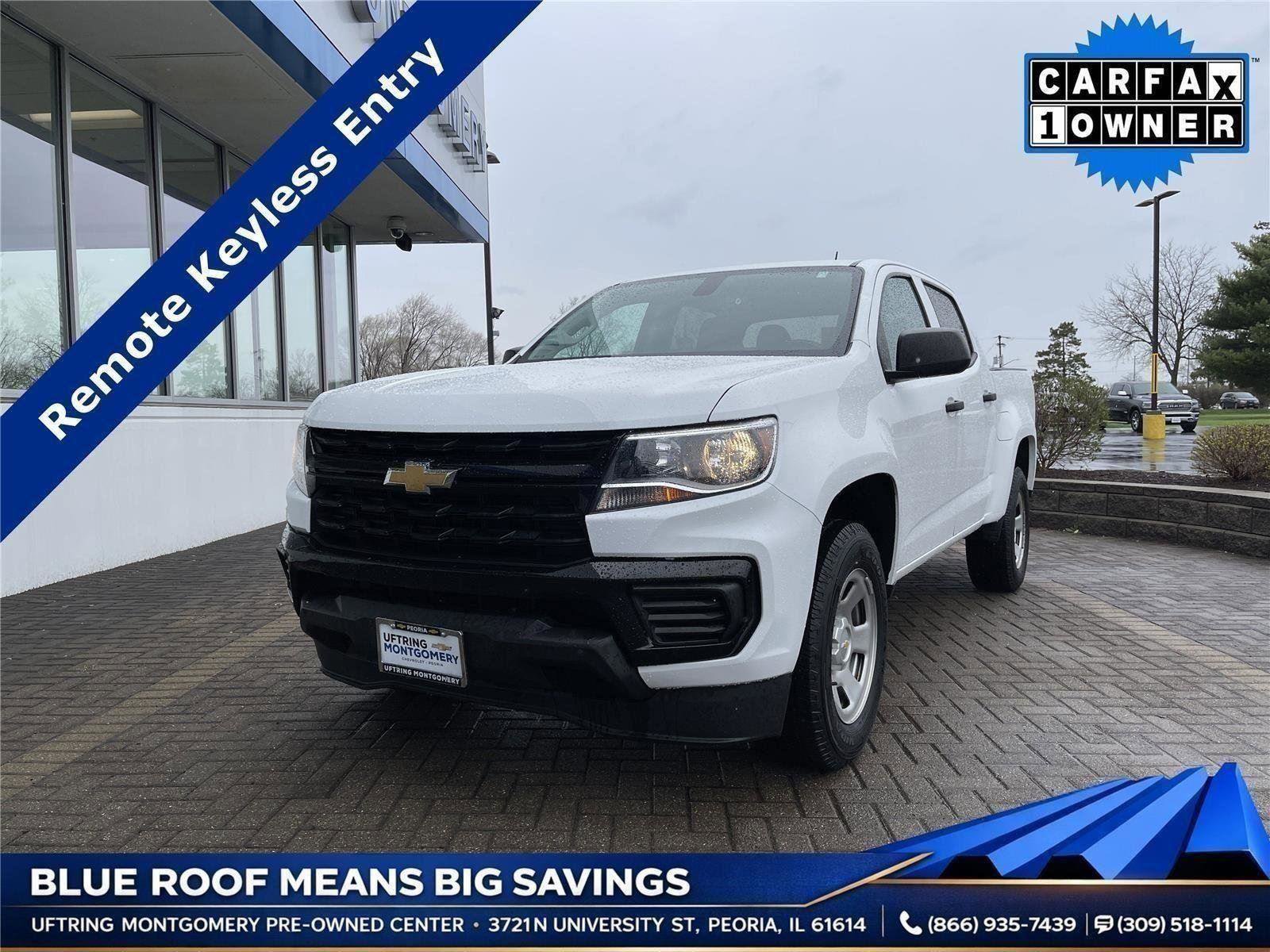 Used 2022 Chevrolet Colorado W/T w/ WT Convenience Package RWD image 1