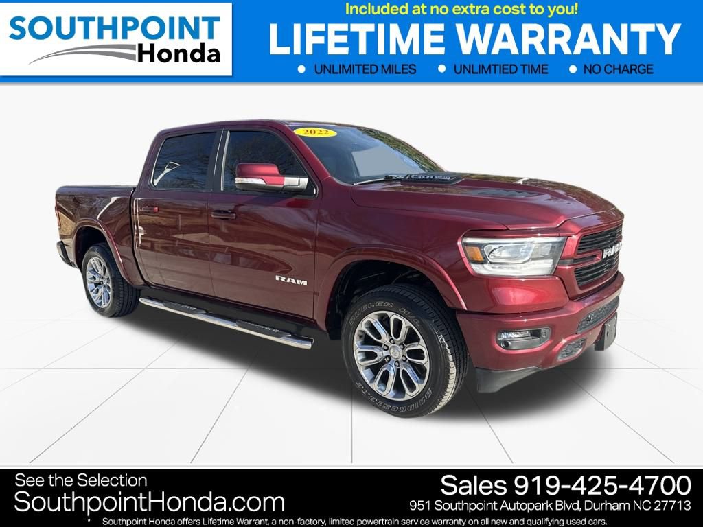 Used 2022 RAM 1500 Laramie w/ Sport Appearance Package