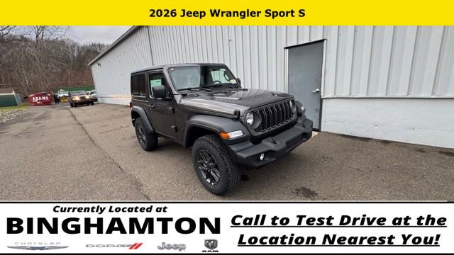 New 2026 Jeep Wrangler Sport S