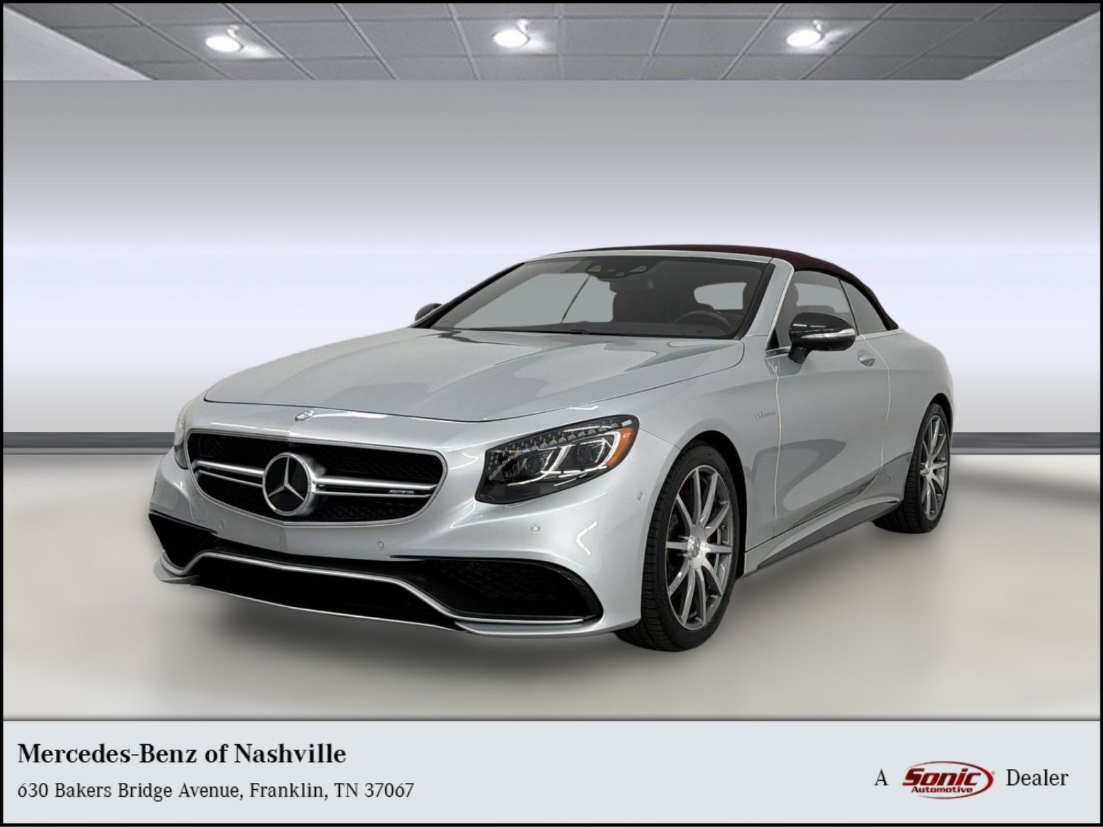 Used 2017 Mercedes-Benz S 63 AMG 4MATIC Cabriolet image 1