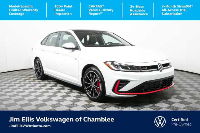 Certified 2025 Volkswagen Jetta GLI Autobahn FWD image 1