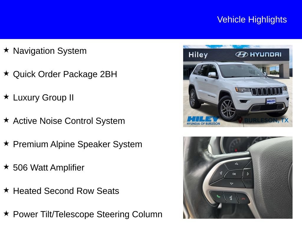 Used 2020 Jeep Grand Cherokee Limited w/ Luxury Group II RWD image 9