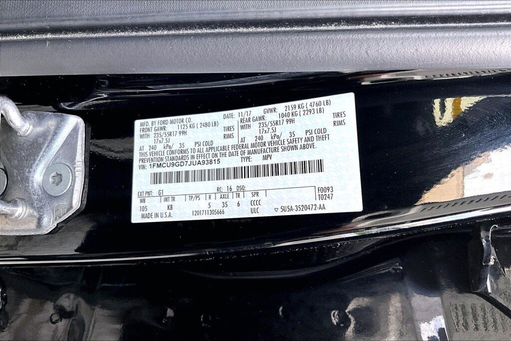 Used 2018 Ford Escape SE w/ SE Sync 3 Package AWD/4WD image 20