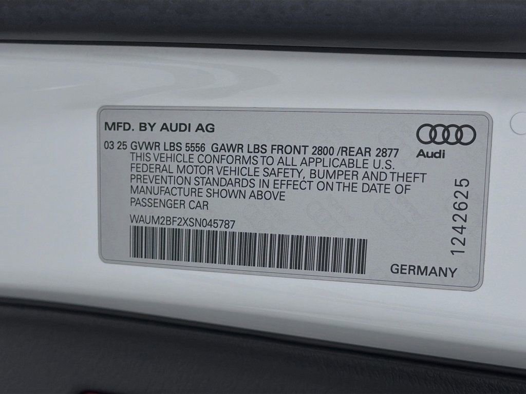 Certified 2025 Audi A6 3.0T Prestige image 35
