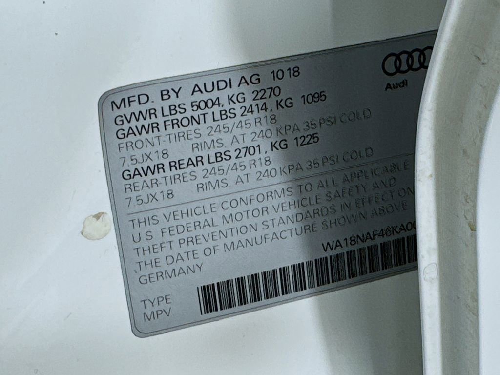 Used 2019 Audi A4 2.0T allroad Premium Plus w/ Premium Plus Package AWD/4WD image 39