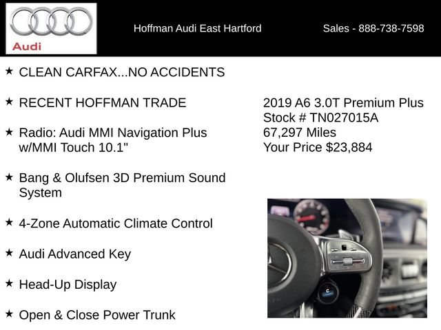 Used 2019 Audi A6 3.0T Premium Plus AWD/4WD image 30
