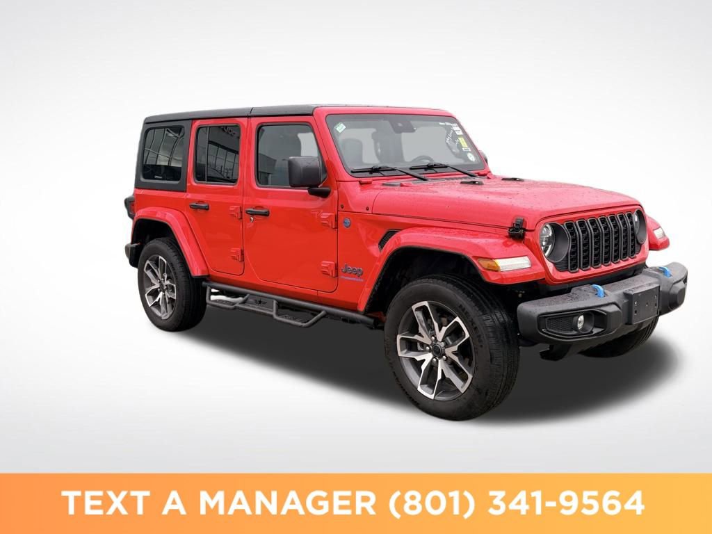 Used 2024 Jeep Wrangler Unlimited w/ LED Headlamp & Fog Lamp Group