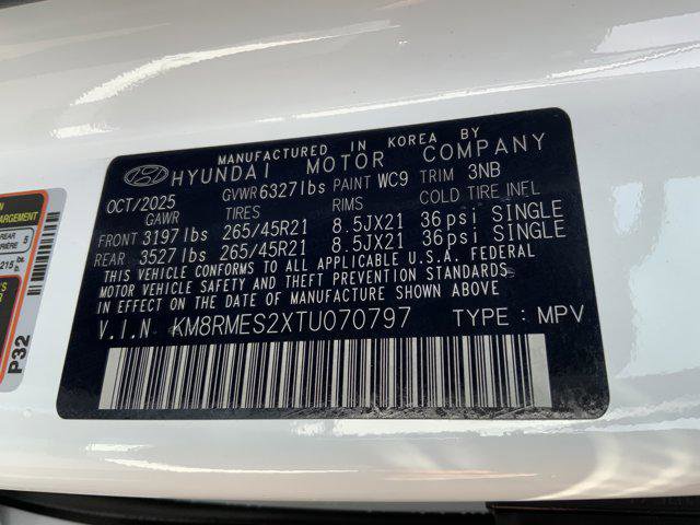 New 2026 Hyundai Palisade Calligraphy image 12