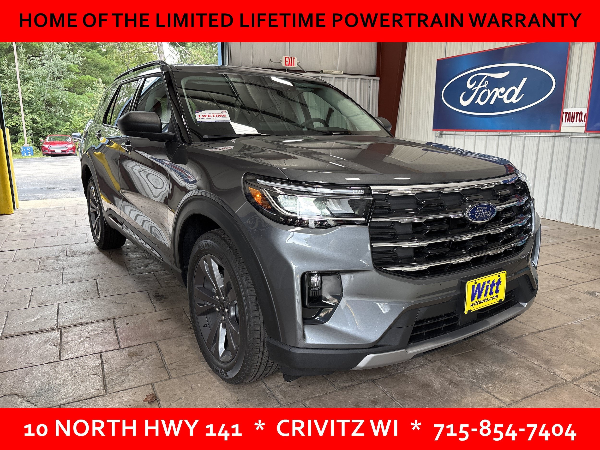 New 2026 Ford Explorer Active w/ Active Comfort Package