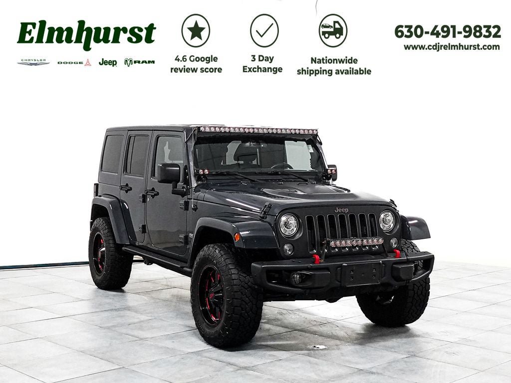 Used 2017 Jeep Wrangler Unlimited Rubicon AWD/4WD image 1