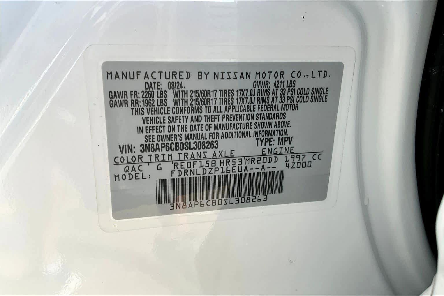 Used 2025 Nissan Kicks SV image 35