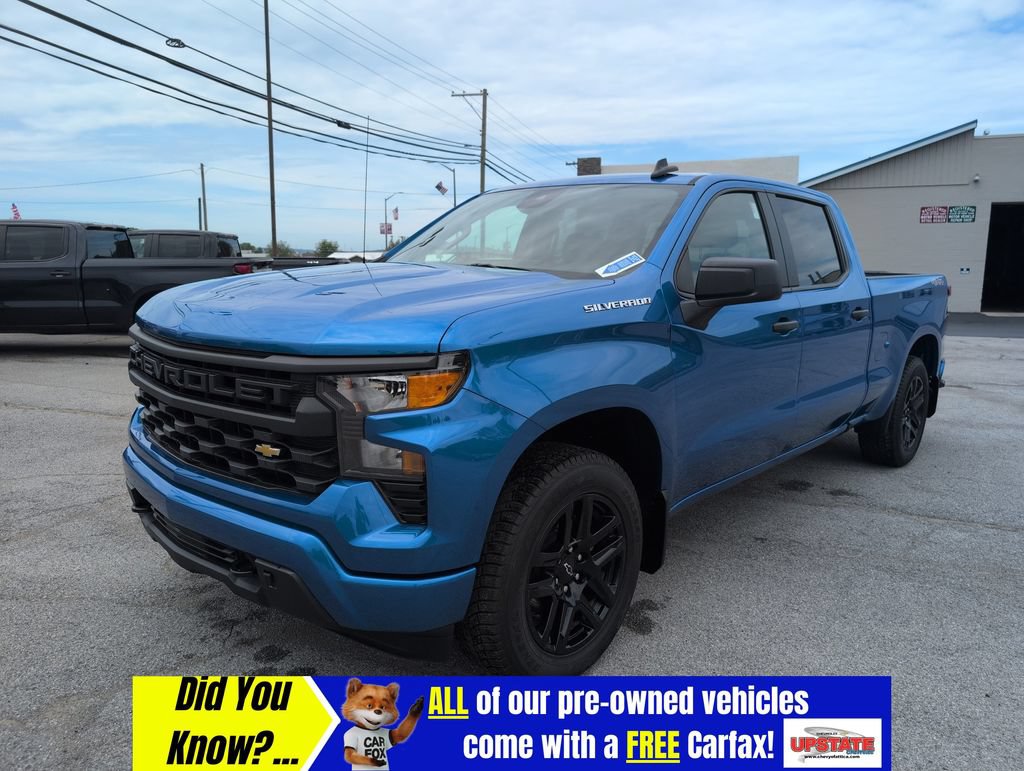 Used 2024 Chevrolet Silverado 1500 Custom AWD/4WD image 2