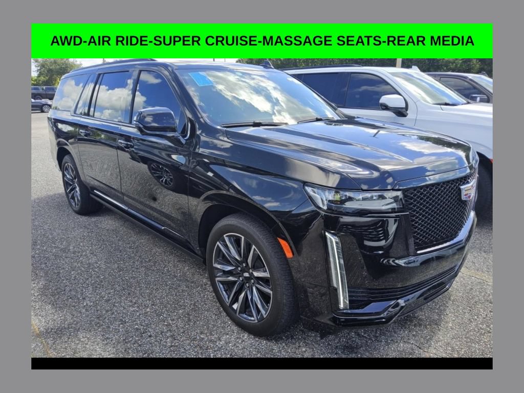 Used 2024 Cadillac Escalade ESV Sport Platinum w/ Heavy-Duty Trailer Package