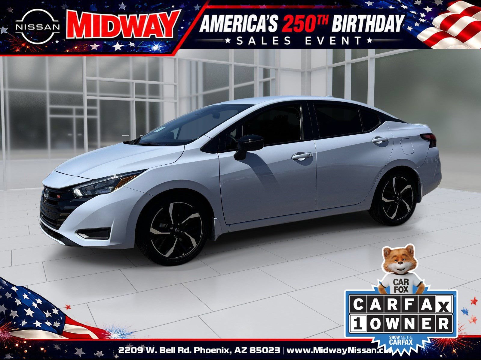 Certified 2025 Nissan Versa SR w/ Trunk Package