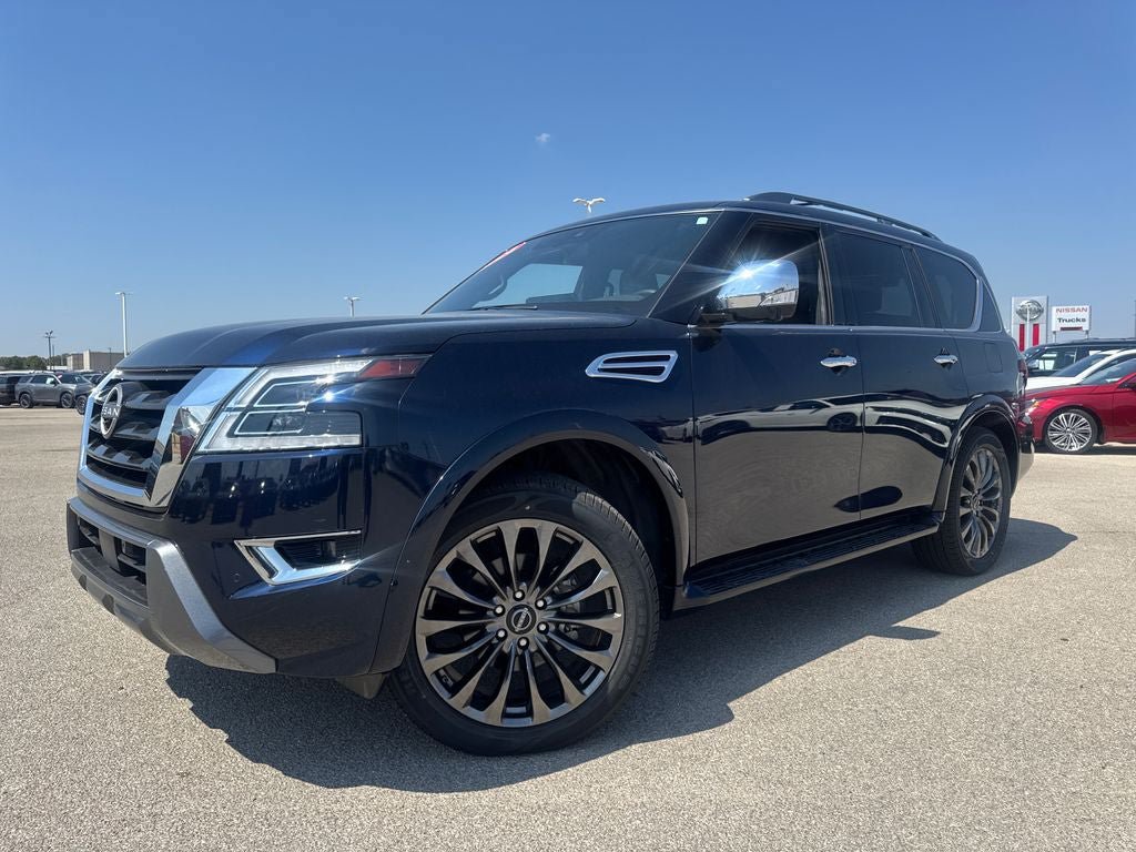 Used 2024 Nissan Armada Platinum w/ Captain's Chairs Package