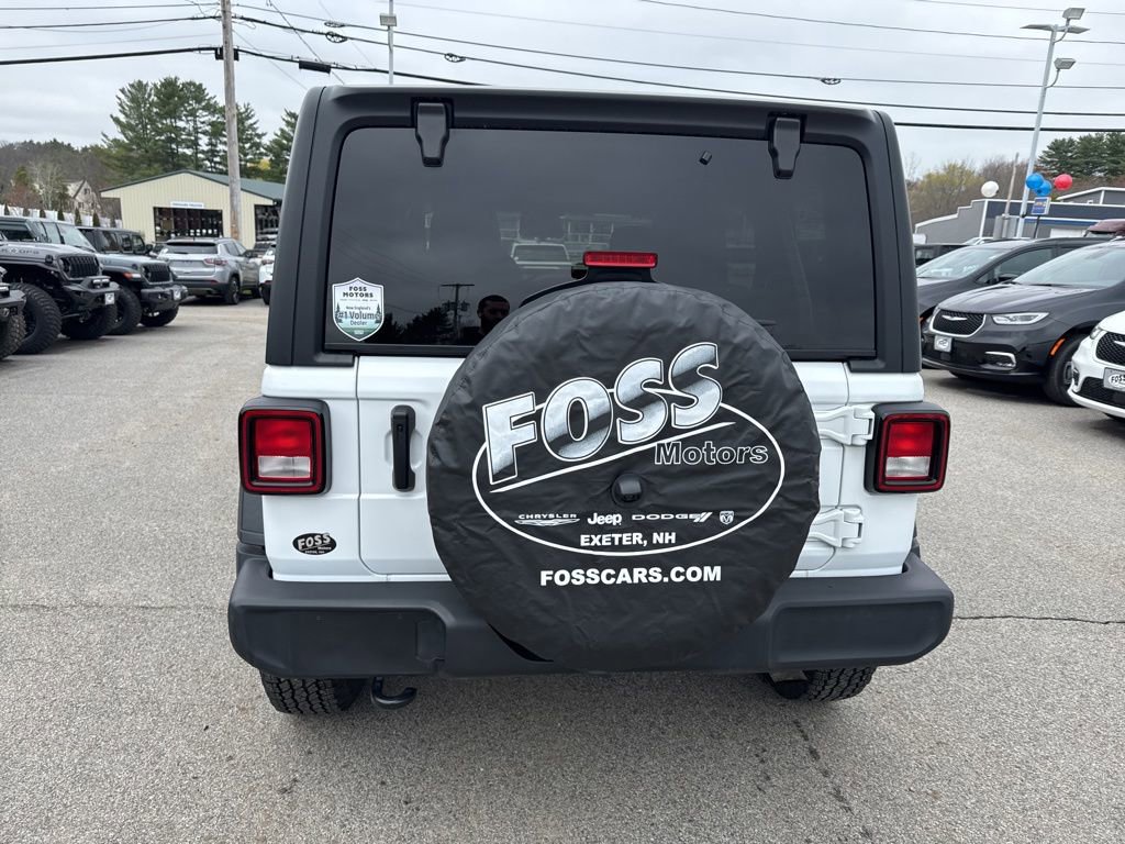 Certified 2024 Jeep Wrangler Sport S AWD/4WD image 4