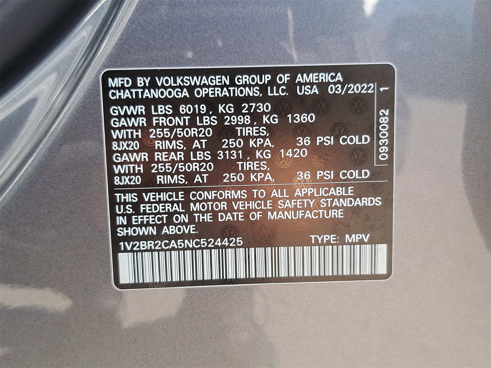 Used 2022 Volkswagen Atlas SEL image 44