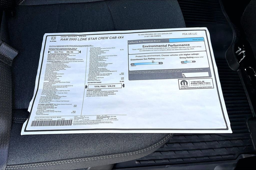 New 2026 RAM 2500 Big Horn image 14