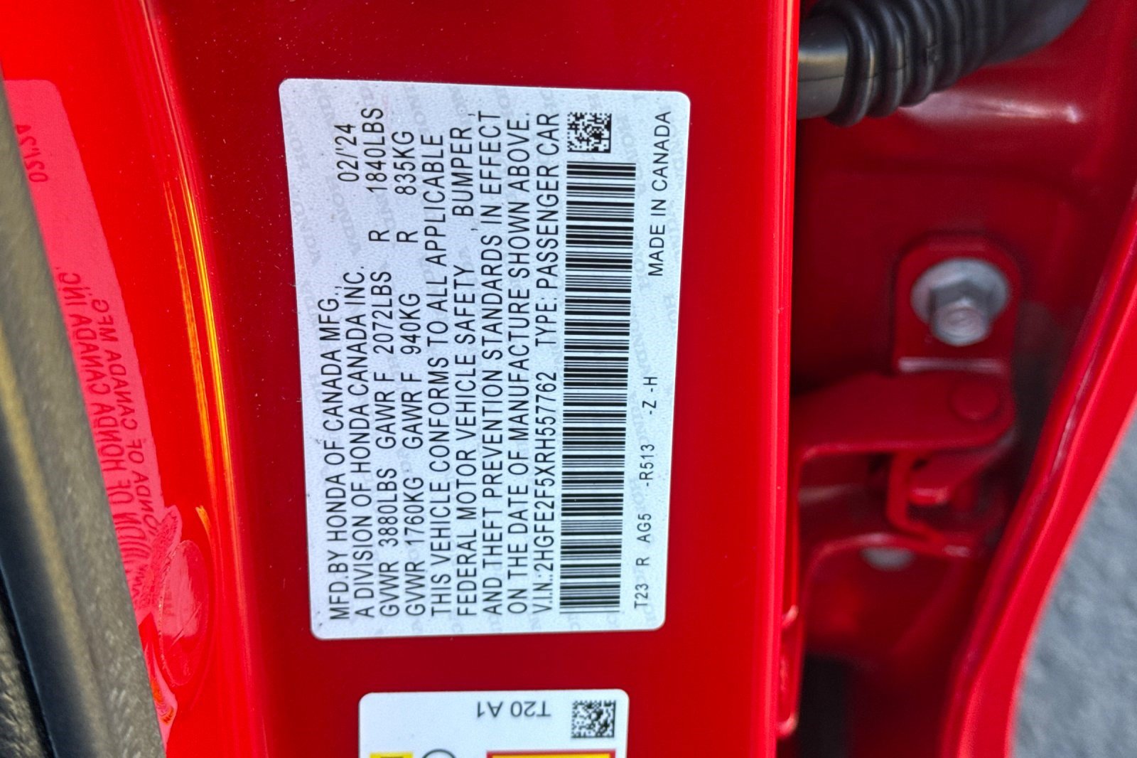 Used 2024 Honda Civic Sport image 25
