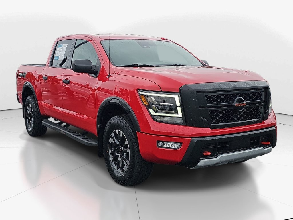 Used 2021 Nissan Titan PRO-4X w/ Off Road Protection Package AWD/4WD image 3
