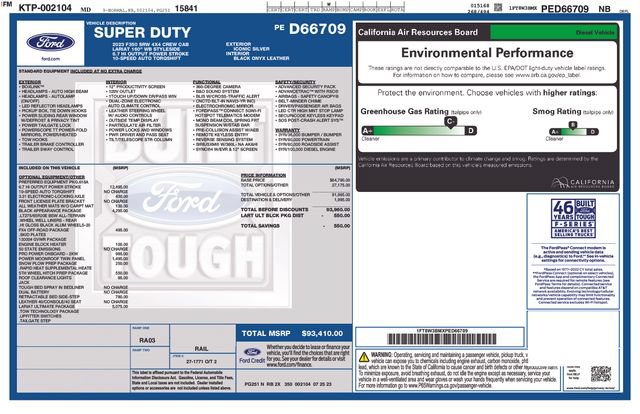 Certified 2023 Ford F350 Lariat w/ Lariat Ultimate Package AWD/4WD image 6