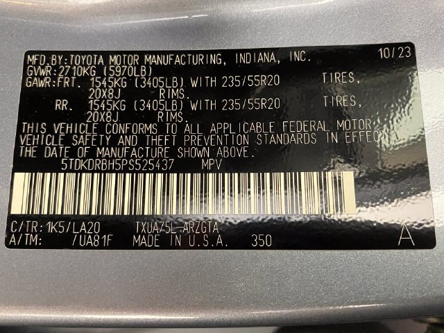 Used 2023 Toyota Highlander Platinum AWD/4WD image 32
