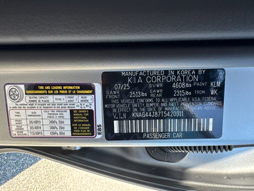 New 2026 Kia K5 GT image 32