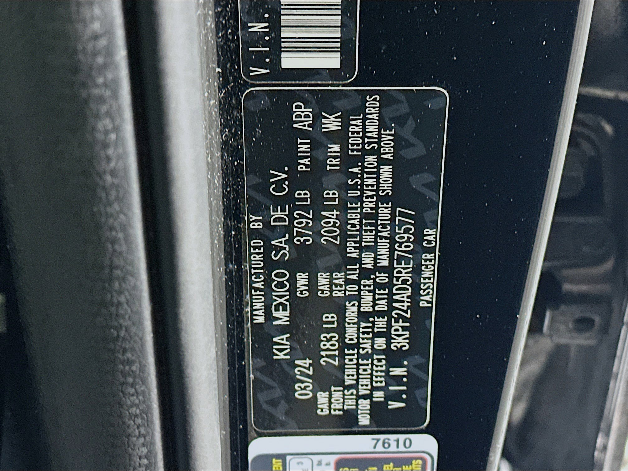 Used 2024 Kia Forte LXS image 12