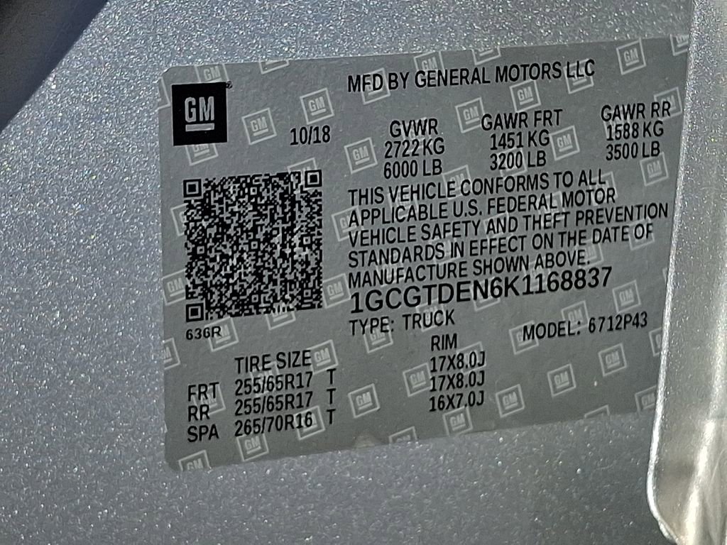 Used 2019 Chevrolet Colorado Z71 image 27