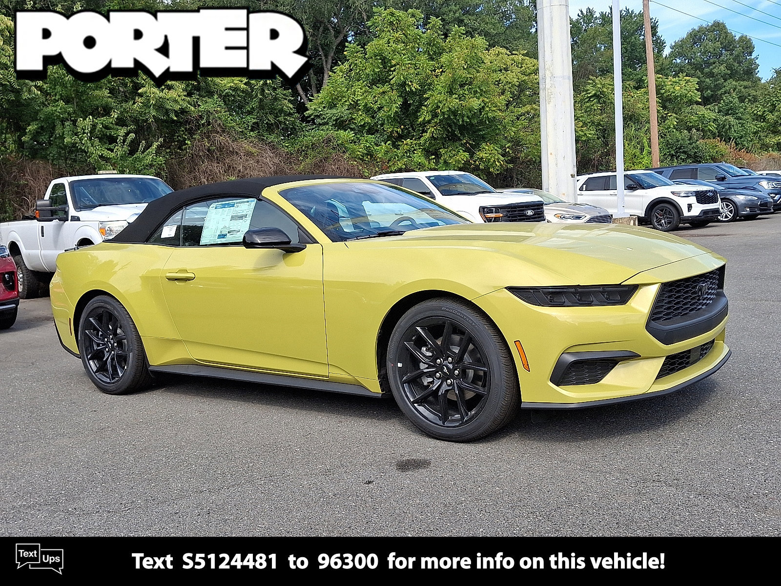 New 2025 Ford Mustang Premium w/ Mustang Nite Pony Package image 8