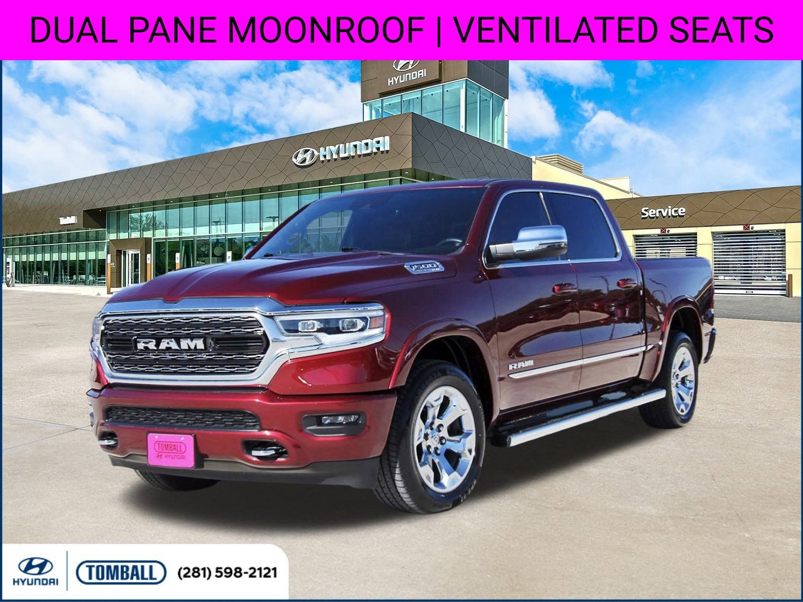 Used 2024 RAM 1500 Limited w/ Body Color Bumper Group