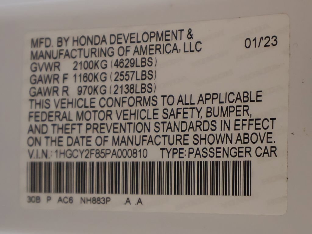 Used 2023 Honda Accord Touring image 55